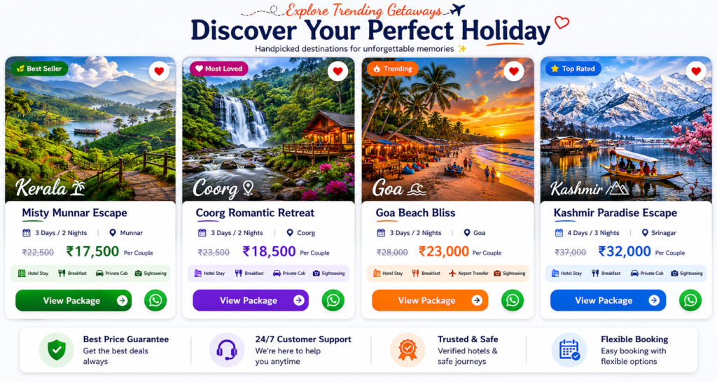 ✅ Discover India's Most Iconic Destinations
