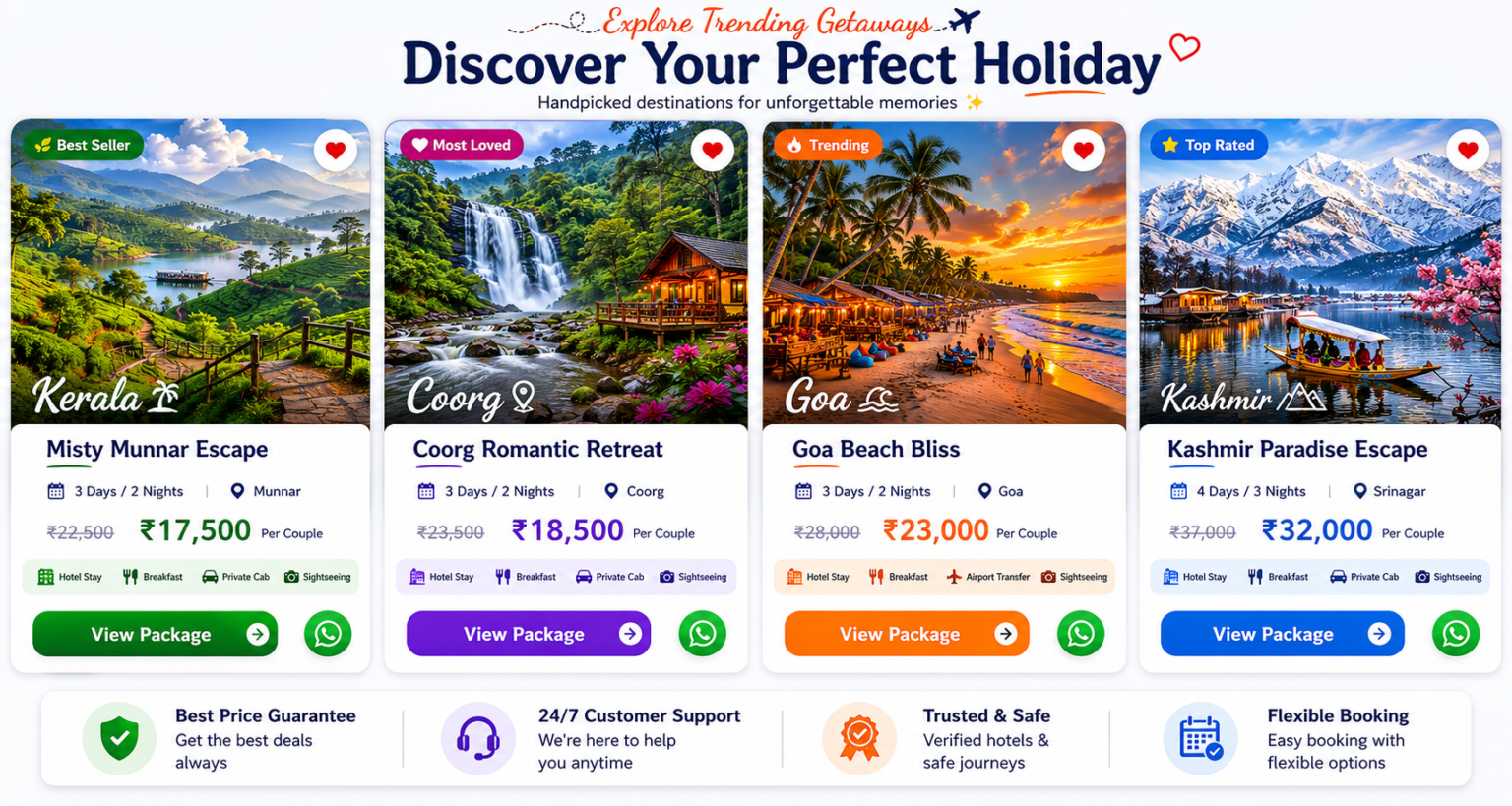 ✅ Discover India's Most Iconic Destinations